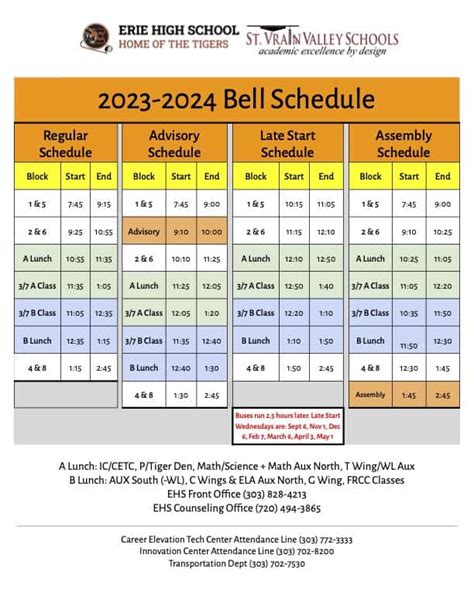 Bell Schedule Yhs at Nathan Lozano blog
