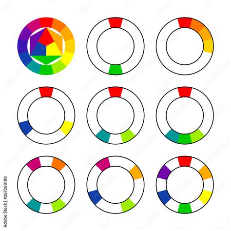 Color Wheel Pattern 的图像结果