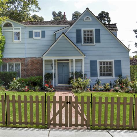 Cedar Wood Fence Gate No Dig Fencing Mold Resistant | Ubuy India