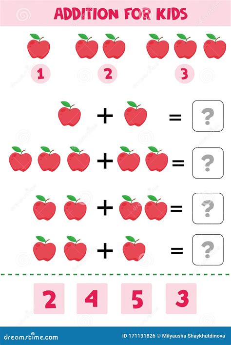 Kids Math Addition 的图像结果