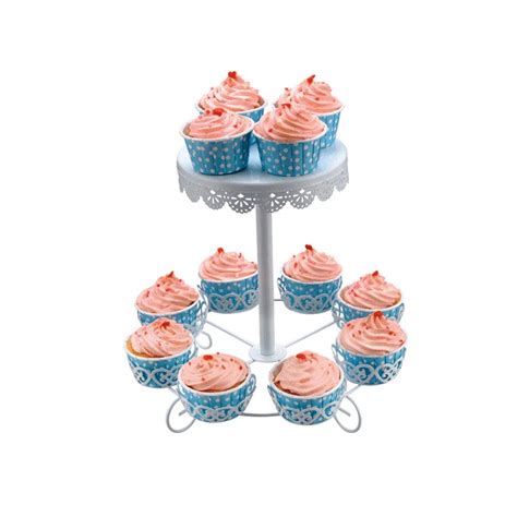 Cake Stand 2 Tier Cake Stand Birthday Cupcake Stand For Party Weddings ...