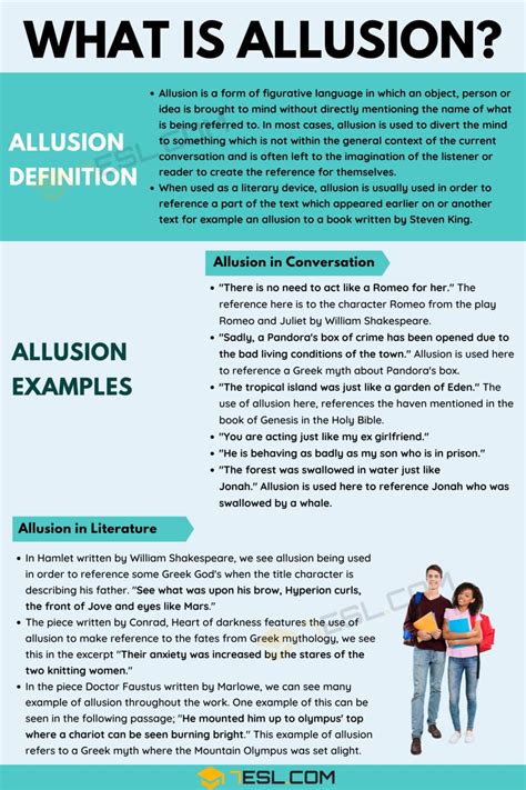 Allusion: Definition and Examples of Allusion in Conversation ...