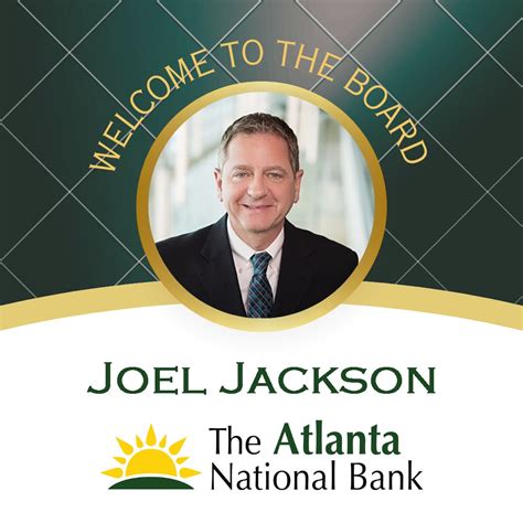 The Atlanta National Bank is pleased to announce the appointment of ...
