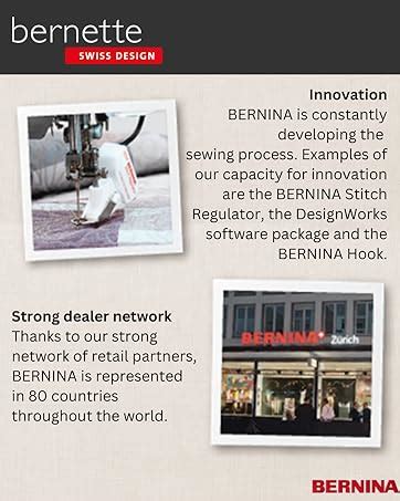 Bernette sew&go 8 Computerized Sewing Machine | 197 Stitches & Built-in ...