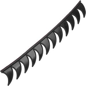 Avigear Cuttable Rubber Mohawk Helmet Accessory for Motorcycle Adhesive ...