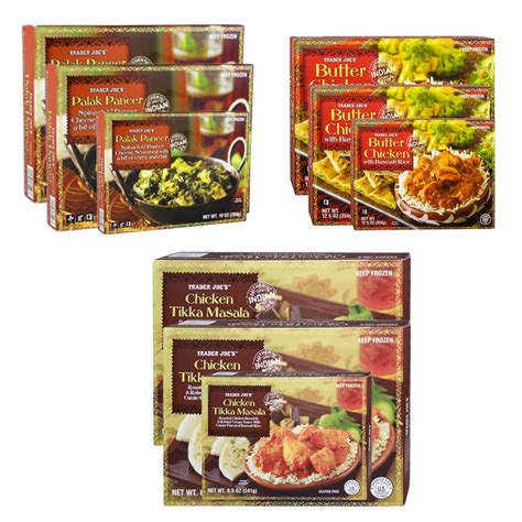 Amazon.com: Trader Joe's Frozen Authentic Indian Food - Chicken Tikka ...