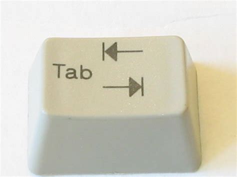 Using Tab Key 的图像结果