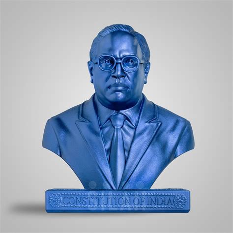 Buy SILAII SILAAI Dr. B. R. Ambedkar Sculpture – 8 Inch, Blue Finish ...