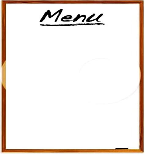 Empty Menu 的图像结果
