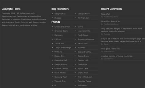 Image result for Blog Post Footer Examples
