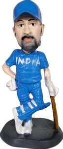 Insain MS Dhoni Bobblehead- Indian Jersey - MS Dhoni Bobblehead- Indian ...