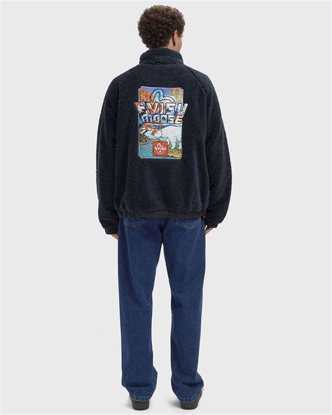 Moose Knuckles EVISU X MOOSE SHERPA JACKET Blue | BSTN Store