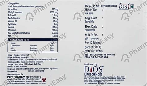 Buy Fitjee Dm Strip Of 10 Tablets Online at Flat 15% OFF | PharmEasy