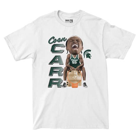 NIL Store | EXCLUSIVE RELEASE: Coen Carr Elevated Caricature White Tee