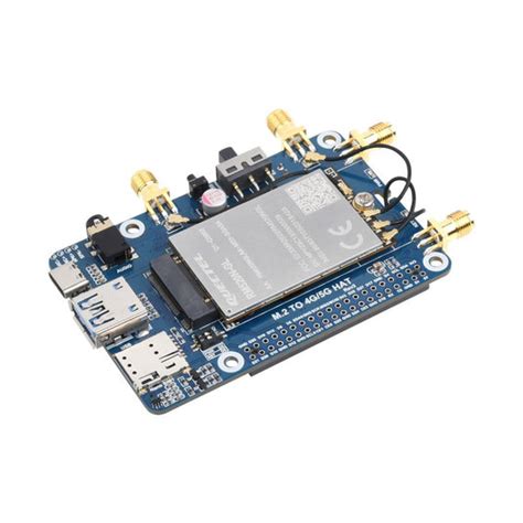 RM520N-GL 5G HAT for Raspberry Pi with Case and Quad Antennas LTE A ...