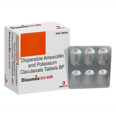 DIXOMOX-CV-Kid Tablets INTRA LIFE