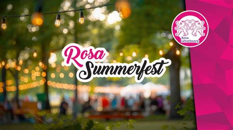 Rosa Summerfest, Rue Anatole France, L-1530 Luxembourg, Luxembourg, 24 ...