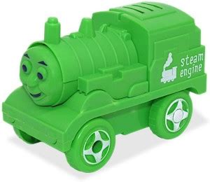 Kiddie Toys Thomas Train Engine Toy with Pull-Along Vehicle for Kids ...