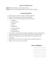 Image result for Basic Interview Questions About Barangay