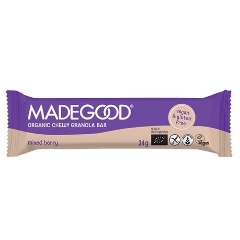 MadeGood Granola Bar Mixed Berry (24 gr) kopen bij Holland & Barrett