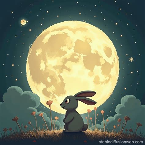 Rabbit On The Moon