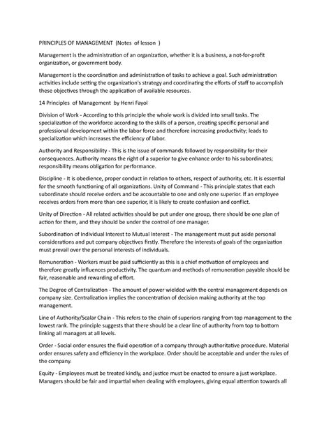 Image result for Principles of Management Notes