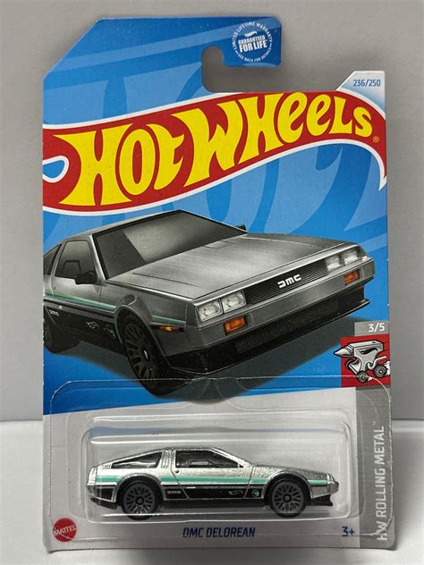 HOT WHEELS TREASURE HUNT DMC DELOREAN – Indian Diecast Hub