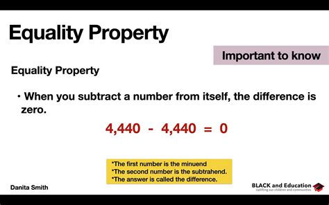Subtraction Property Of Equality