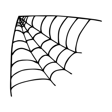 Spider And Web Clipart