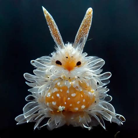 🔥Jorunna parva, commonly known as the sea bunny, is a species of dorid nudibranch : r ...