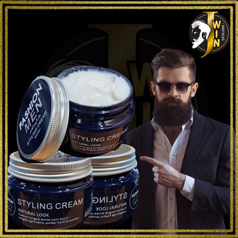 FASHION MEN HAIR STYLING CREAM NATURAL LOOK 150g | Shopee Malaysia