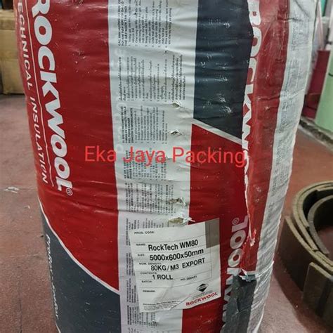 Jual Rockwool Wire Blanket 100mm ( Ada Kawat Density 80 KG ) - Jakarta ...