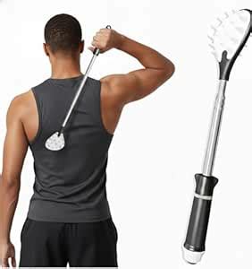 COZIESS 1Pack, Extendable Back Scratcher | Durable Stainless Steel Itch ...