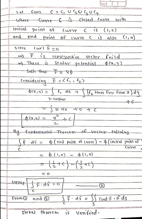 Image result for Stokes Theorem Examples