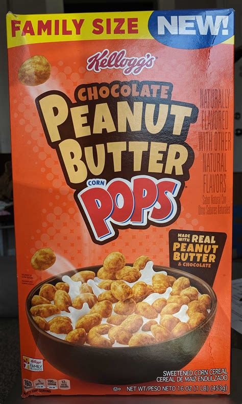 Review: Kellogg’s Chocolate Peanut Butter Corn Pops Cereal - Cerealously