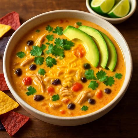 Crockpot Creamy Chicken Taco Soup: Cozy Comfort in Every Bite Crockpot ...