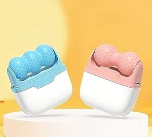 CYROX 2 in 1 Face Ice Roller For Face & Eye Puffiness, Migraine, Pain ...