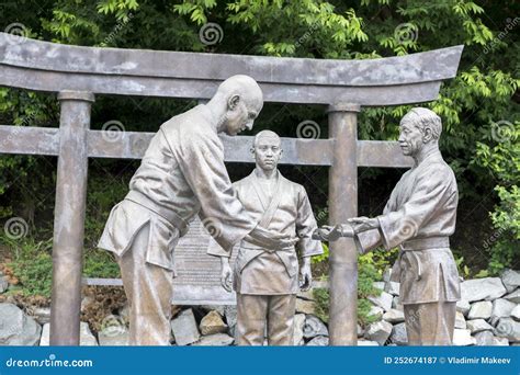 Memorial Complex To the Founder of Russian Judo Vasily Oshchepkov. Vladivostok Editorial ...