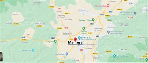¿Dónde está Manresa? Mapa Manresa - ¿Dónde está la ciudad?