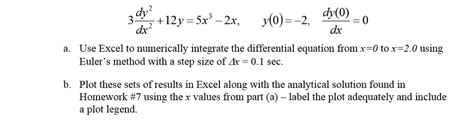 Image result for Differential Equations Using Excel