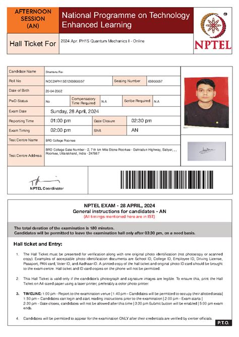 NOC24PH15S1265900057 - Candidate Name Date of Birth Exam Date Reporting ...
