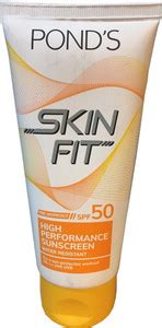 POND's Sunscreen - SPF 50 PA+++ Skin Fit High Performance Sunscreen ...