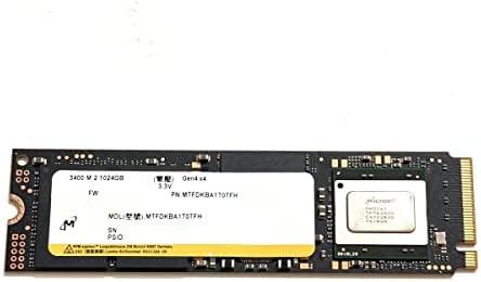 Micron SSD 1TB 3400 M.2 2280 NVMe PCIe 4.0 Gen4 x4 MTFDKBA1T0TFH Solid ...