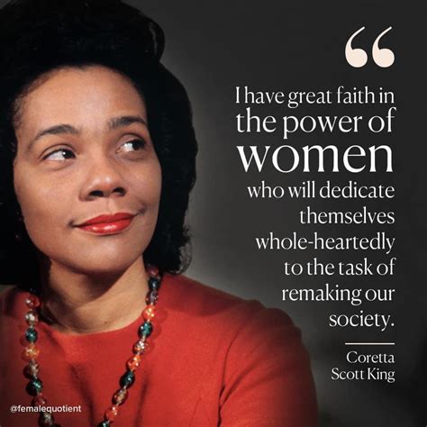 Coretta King Quotes Coretta Scott King Quote Print–Black History