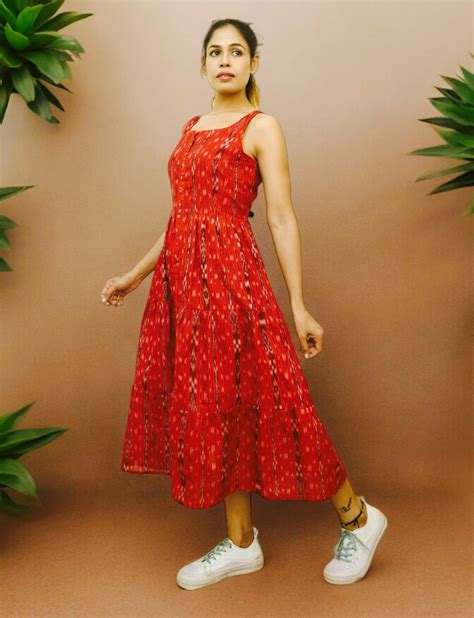 Handloom Style Women Single Dress – WeHandlooms