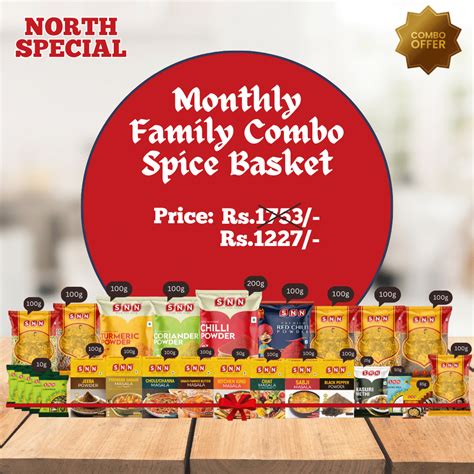 SNN Monthly Combo Spice Basket for North – SNN Foods