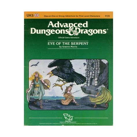 Eye of the Serpent (Advanced Dungeons & Dragons Module UK5) : Amazon.in ...