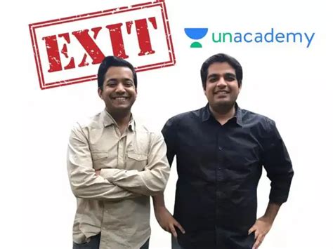 Exclusive: Unacademy founders Munjal, Saini set to exit, shift focus to ...