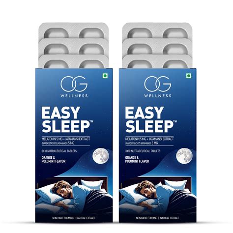Easy Sleep Chewing Mints | Melatonin Tablets | OG Luxury