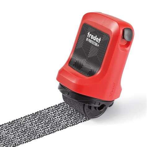 Trodat ID Protector+ 3-in-1 Privacy Roller Stamp with Box Opener ...